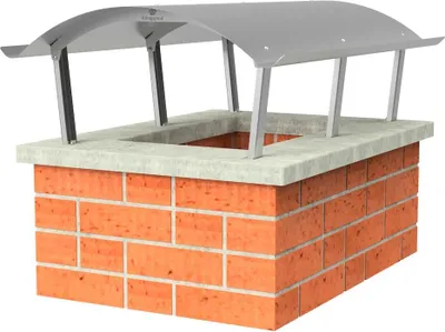 Obrázek produktu pro Nerezová ocel kryt komína dešťová kapuce krbová digestoř obal na krb VŠECHNY VELIKOSTI KÖNIGSPROD Napoleon, 700 x 1000 mm (Standard)