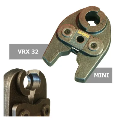 Produktbild von REMS Presszange Mini VRX 32 mit schwenkbaren Pressbacken 578646