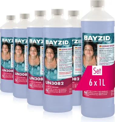 Produktbild von 6x1 L BAYZID® Eisbad Wasserpflege Chlorfrei