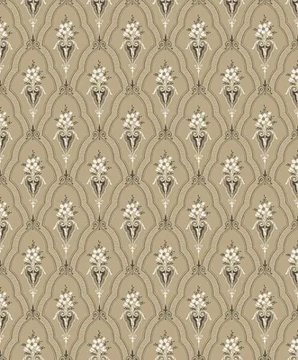 Zdjęcie produktu dla Borastapeter Tapeta kwiaty brązowym - 660004 - 53 cm x 10.05 m
