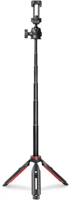 Produktbild von Hama Handy-Stativ Solid 80 Ball mit Bluetooth-Auslöser