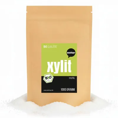 Produktbild von Wohltuer Xylit Zucker - Birkenzucker im Beutel 1000g