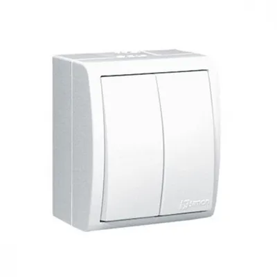 Obrázek produktu pro Kontakt-Simon AQW5/11, Plast, Bílá, IP54, 250 V, 10 A, 60 mm