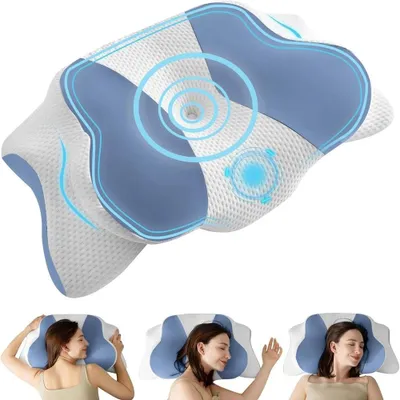 Produktbild von Orthopädisches Kissen Nackenstützkissen Memory Foam Kopfkissen Schlafkissen Deko