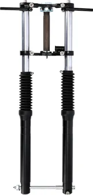 Produktbild von Telegabel Schwarz, vormontiert - für Simson S51, S70
