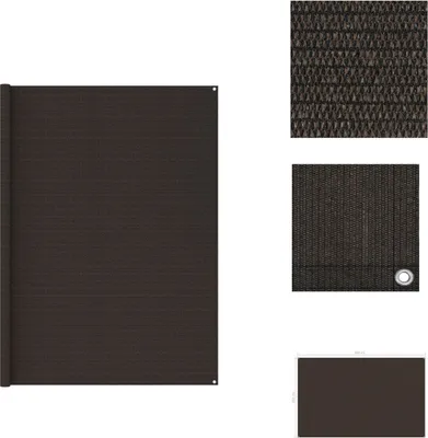 Obrázek produktu pro vidaXL Stanový koberec 250x400 cm hnědý - Příslušenství ke stanům