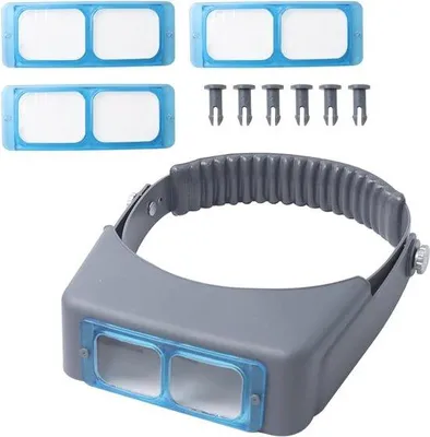 Image de Loupe professionnelle à double lentille pour la réparation et l'artisanat