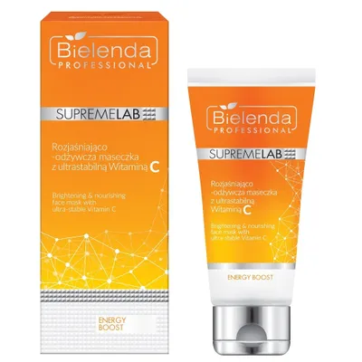Immagine prodotto di Bielenda Maschera illuminante e rivitalizzante con vitamina C ultra-stabile, 70 ml
