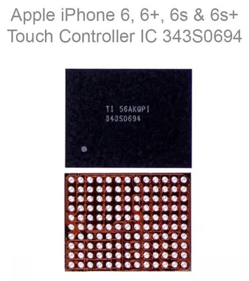 Image de Puce tactile de rechange 343S0694 pour Apple iPhone 6, 6+, 6s, 6s+