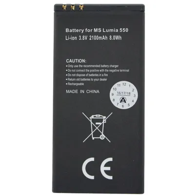 Zdjęcie produktu dla Bateria pasująca do Microsoft BV-T5A Bateria litowo-jonowa do Nokia Lumia 730, 735, 2220 mAh