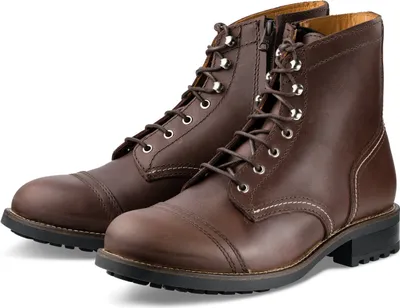 Produktbild von Rokker Moto Ranger Damen Motorrad Stiefel, braun, 38
