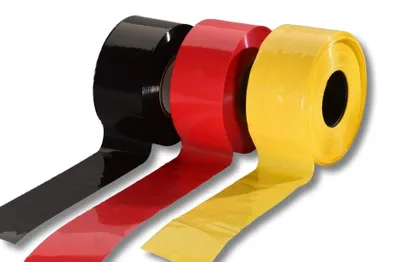 Produktbild von Dekorativer Abschlussstreifen, Set mit 3 Rollen, 75 mm x 100 m