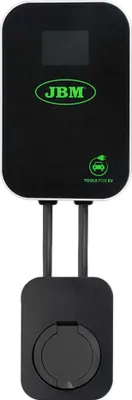 Immagine prodotto di Jbm 3,6 Kw Wallbox per auto elettriche monofase 16a Argento Argento Taglia unica
