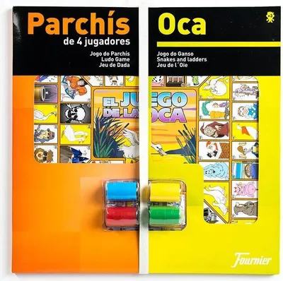 Image de Parchís-Oca Plateau de jeu Fournier 40 x 40 cm