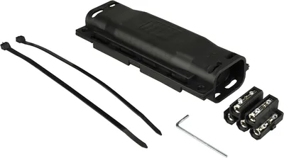 Produktbild von UNITEC 40345 Gelverbindungs- und Abzweigmuffe GTQ 6, schwarz