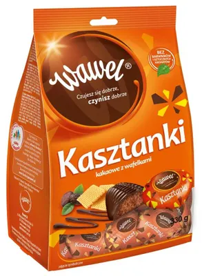Produktbild von Wawel "Kasztanki" Konfekt mit Cremefüllung 330g