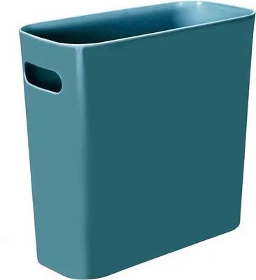 Image de Poubelle Famanu, 5,7 litres - Vert et bleu