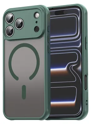 Produktbild von Techsuit - HaloFrost II MagSafe Hülle für iPhone 17 Pro - grün
