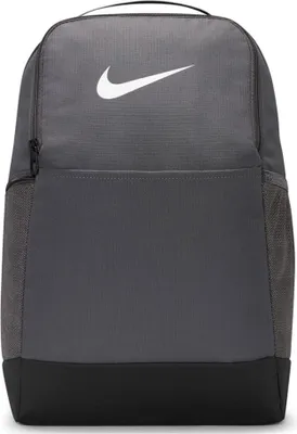 A Nike backpack is shown against a white background.