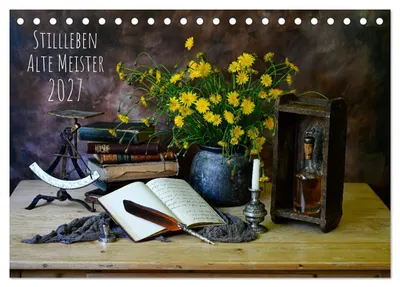 Produktbild von Stillleben Alte Meister (Tischkalender 2027 DIN A5 quer), CALVENDO Monatskalender