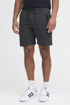 Produktbild von SOLID SDTaras Herren Sweatshorts kurze Hose Jogginghose mit Kordelzug Reißverschlusstaschen Baumwollmischung Regular fit