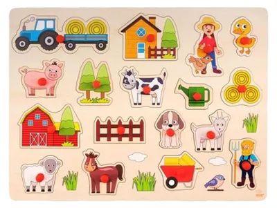 Immagine prodotto di puzzle in legno di van der Meulen 40x30cm