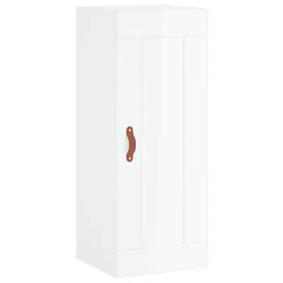 Produktbild von "WINTER SALE"Flurschrank - elegante Design - Mehrzweckschrank - Wandschrank Hochglanz-Weiß 34,5x34x90 cm Holzwerkstoff - Kommoden NEU3310034