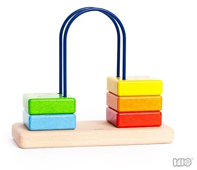 Productafbeelding van Bajo Lernspiel: Telspel 5 +/-. Kartonnen spel, kleurrijk, geschikt voor kinderen vanaf 3 jaar