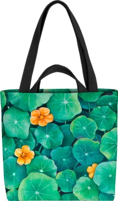 Produktbild von VOID Gemälde Pflanzen Teich Blätter Tasche 33x33x14cm,15l Einkaufs-Beutel Shopper Einkaufs-Tasche Bag