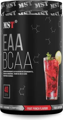 Produktbild von MST - BCAA & EAA 520g Zero - Fruit Punch