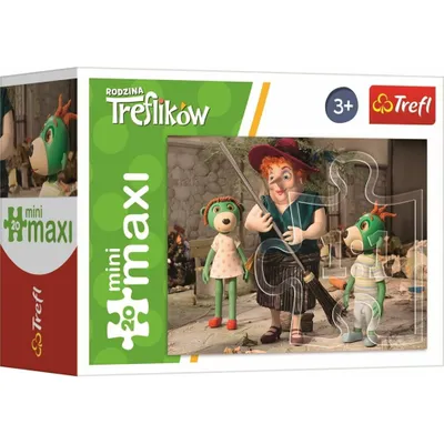 Obrázek produktu pro Puzzle Treflings: S tetou 20 dílků