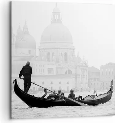 Produktbild von Bild auf Leinwand - Leinwandbild - Venedig Basilika - 50x50cm - Wand Bild - Wanddeko - Wandbilder - Leinwanddruck - Bilder - Kunstdruck - Wanddekoration - Leinwand bilder - Wandkunst - AC50x50-3563