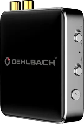 Produktbild von OEHLBACH BTR Evolution 5.0, Bluetooth, Schwarz, Silber, 75 mm, 19 mm, 75 mm, 1 Stück(e)