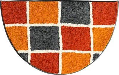 Produktbild von REDBEST Duschvorlage Los Angeles" halbrund terra 50x80 cm"