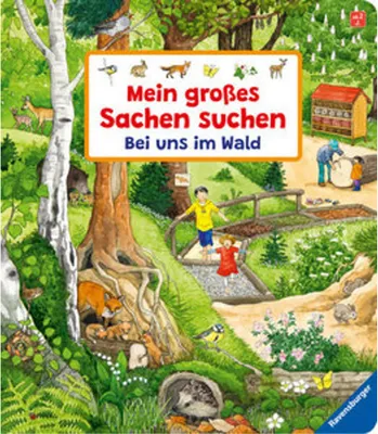 Immagine prodotto di Mein großes Sachen suchen: Bei uns im Wald
