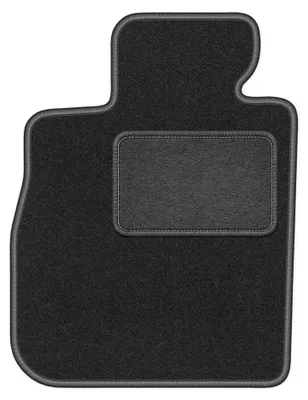 Immagine prodotto di Tappetino guidatore in moquette per BMW 8 G16 2019-2022 (Gran coupe) – 1 pezzo, grigio grafite, su misura – Wielganizator LUX