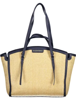 Produktbild von Stylische blaue Damenhandtasche mit Henkeln und Schultergurten