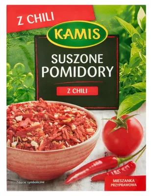 Zdjęcie produktu dla Kamis Suszone Pomidory Z Chili Mieszanka Przyprawowa 15 G