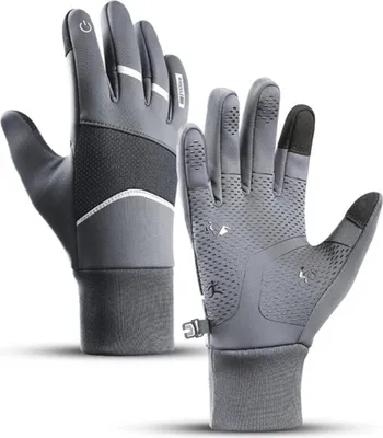 Produktbild von Touchscreen Winterhandschuhe, warm, wasserdicht & winddicht, reflektierend, rutschfest