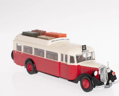 Produktbild von CITROEN Typ 45 von 1934 rot und weiß, G1255112, Maßstab1/43, IXO