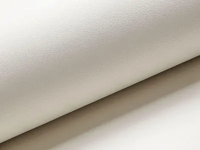 Imagen del producto de Tejido de cuero sintético 2,5 m - Suave y Blanco
