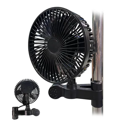 Produktbild von tragbarer clip-ventilator für zuhause & outdoor, oszillierender luftkühler für zelte, gewächshäuser & pflanzenzucht