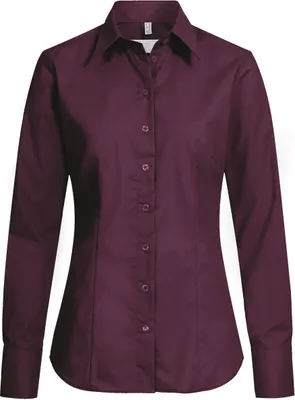 Produktbild von Greiff Corporate Bluse Damen BASIC Regular-Fit Brombeere 42