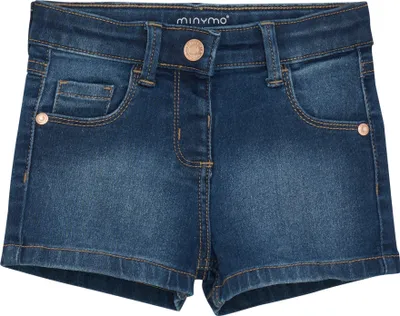 Produktbild von Minymo MIShorts Mädchen Kinder Jeansshorts Shorts Kurze Hose mit Taschen Baumwollmischung Regular Fit