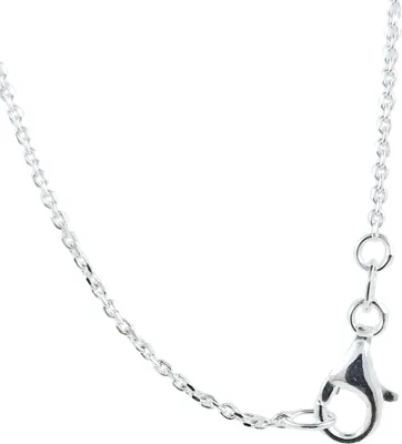 Produktbild von Ankerkette diamantiert Länge 50cm - Breite 1,2mm - 925 Silber