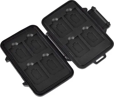 Produktbild von Schutzetui für 16 Micro-SD Karten schwarz