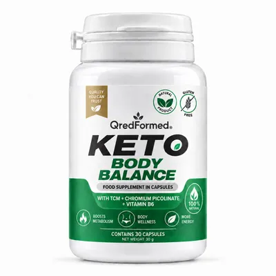 Productafbeelding van KETO – Dagelijkse ondersteuning voor balans en voedingsstoffen – 30 capsules, AI-gegenereerde afbeelding