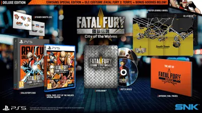 Produktbild von SNK Corporation Fatal Fury: City of the Wolves - Deluxe Edition, PlayStation 5, RP (Rating Pending)