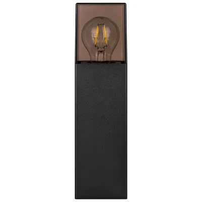 Produktbild von MasterLED LED Sockelleuchte E27 IP44 30cm Schwarz Pollerleuchte Gartenbeleuchtung Aluminium Außenleuchte Gartenlampe