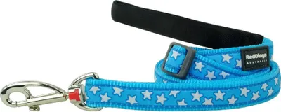 Produktbild von Nylonleine Red Dingo blau mit Sternen